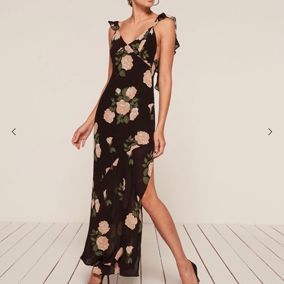 Reformation Dresses & Skirts - REFORMATION Ferrara Dress Venus Print sz 2